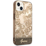 Guess GUHCP14MHGPLHC iPhone 14 Plus 6.7" ocher hardcase Porcelain Collection