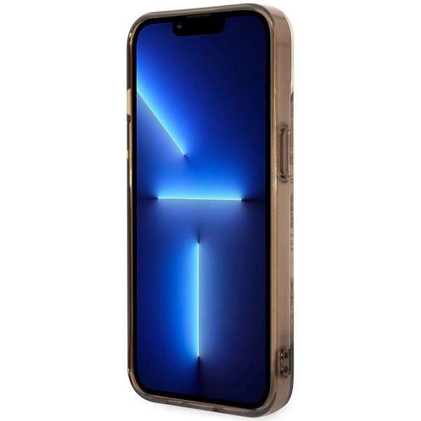 Guess GUHCP14MHGPLHC iPhone 14 Plus 6.7" ocher hardcase Porcelain Collection