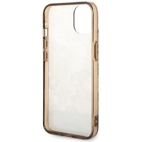 Guess GUHCP14MHGPLHC iPhone 14 Plus 6.7" ocher hardcase Porcelain Collection