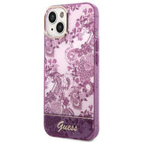 Guess GUHCP14MHGPLHF iPhone 14 Plus 6.7" fuchsia/fuschia hardcase Porcelain Collection