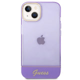 Guess Translucent iPhone 14 6.1" Case - Purple