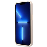 Guess 4G Vintage Gold Logo case for iPhone 14 Pro Max - pink