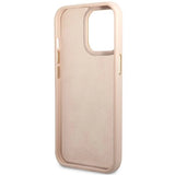 Guess 4G Vintage Gold Logo case for iPhone 14 Pro Max - pink