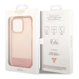 Guess Translucent iPhone 14 Pro Max 6.7" Case - Pink