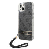 Guess GUOHCP14MH4STK iPhone 14 Plus 6.7 " sort / sort hardcase 4G Print Strap