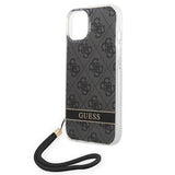 Guess GUOHCP14MH4STK iPhone 14 Plus 6.7 " sort / sort hardcase 4G Print Strap