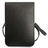 Guess Håndtaske GUWBSATMBK sort / sort Saffiano Triangle