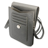 Guess Handbag GUWBSATMGR gray / gray Saffiano Triangle