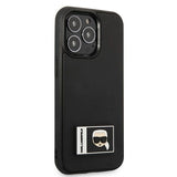 Karl Lagerfeld Ikonik Patch Case for iPhone 13 Pro / iPhone 13 - Black