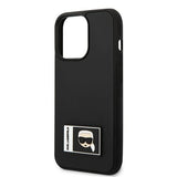 Karl Lagerfeld Ikonik Patch Case for iPhone 13 Pro / iPhone 13 - Black