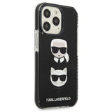 Karl Lagerfeld Karl&Choupette Head Case for iPhone 13 Pro / iPhone 13 - Black