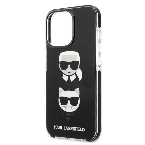 Karl Lagerfeld Karl&Choupette Head Case for iPhone 13 Pro / iPhone 13 - Black