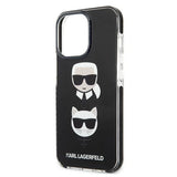 Karl Lagerfeld Karl&Choupette Head Case for iPhone 13 Pro / iPhone 13 - Black
