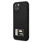 Karl Lagerfeld Ikonik Patch Case for iPhone 13 - Black