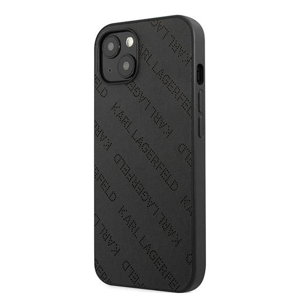 Karl Lagerfeld KLHCP13SPTLK iPhone 13 mini 5,4 "hardcase black / black Perforated Allover