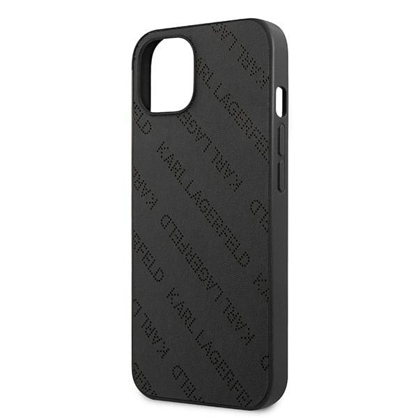 Karl Lagerfeld KLHCP13SPTLK iPhone 13 mini 5,4 "hardcase black / black Perforated Allover