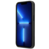 Karl Lagerfeld KLHCP13SSFMP2DG iPhone 13 mini 5,4 "hardcase silver / silver Saffiano Plaque