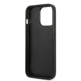 Karl Lagerfeld Monogram Plaque Case for iPhone 13 Pro Max - Black