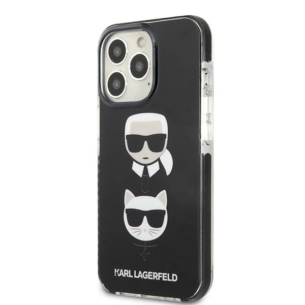 Karl Lagerfeld Karl&Choupette Head Case for iPhone 13 Pro Max - Black