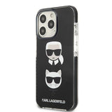 Karl Lagerfeld Karl&Choupette Head Case for iPhone 13 Pro Max - Black