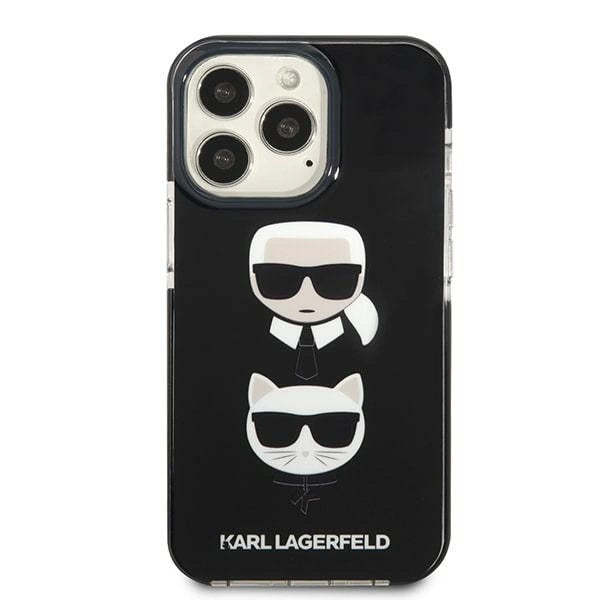 Karl Lagerfeld Karl&Choupette Head Case for iPhone 13 Pro Max - Black