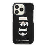 Karl Lagerfeld Karl&Choupette Head Case for iPhone 13 Pro Max - Black
