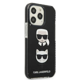 Karl Lagerfeld Karl&Choupette Head Case for iPhone 13 Pro Max - Black