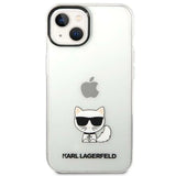Karl Lagerfeld KLHCP14MCTTR iPhone 14 Plus 6.7 "hardcase clear / transparent Choupette Body