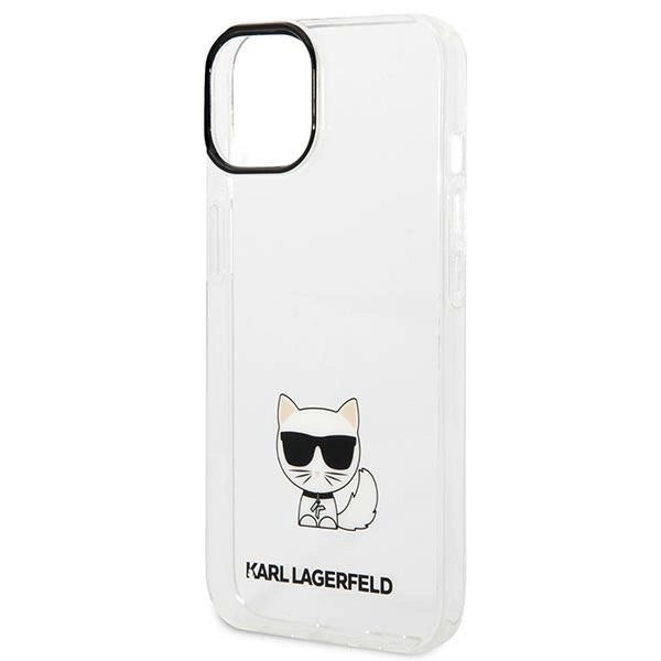 Karl Lagerfeld KLHCP14MCTTR iPhone 14 Plus 6.7 "hardcase clear / transparent Choupette Body