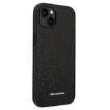 Karl Lagerfeld KLHCP14MG2ELK iPhone 14 Plus 6.7 "hardcase black / black Glitter Plaque Logo