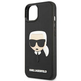 Karl Lagerfeld KLHCP14MKH3DBK iPhone 14 Plus 6.7 "black / black hardcase 3D Rubber Karl's Head