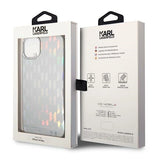 Karl Lagerfeld KLHCP14MLGMMSV3 iPhone 14 Plus 6.7 "hardcase silver / silver Monogram Iridescent