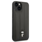 Karl Lagerfeld Puffy Ikonik Pin Case for iPhone 14 Plus - Black