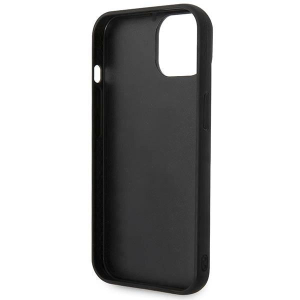 Karl Lagerfeld Puffy Ikonik Pin Case for iPhone 14 Plus - Black