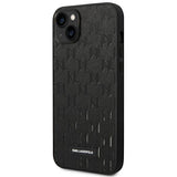 Karl Lagerfeld KLHCP14MSAKLHPK iPhone 14 Plus 6.7 "hardcase black / black Saffiano Mono Metal Logo