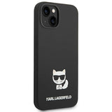 Karl Lagerfeld KLHCP14MSLCTBK iPhone 14 Plus 6.7 "hardcase black / black Silicone Choupette Body