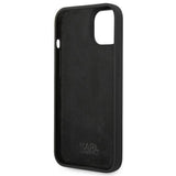 Karl Lagerfeld KLHCP14MSLKHBK iPhone 14 Plus 6.7 "hardcase black / black Silicone Karl`s Head