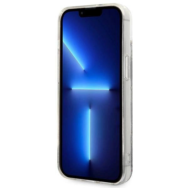 Karl Lagerfeld KLHCP14SLMNMK iPhone 14 6.1 "hardcase black / black Liquid Glitter Monogram