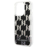Karl Lagerfeld KLHCP14XLMNMK iPhone 14 Pro Max 6.7 "hardcase black / black Liquid Glitter Monogram