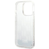Karl Lagerfeld KLHCP14XLMNMS iPhone 14 Pro Max 6.7 "hardcase silver / silver Liquid Glitter Monogram