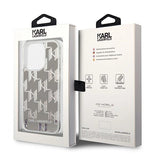 Karl Lagerfeld KLHCP14XLMNMS iPhone 14 Pro Max 6.7 "hardcase silver / silver Liquid Glitter Monogram