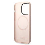 Karl Lagerfeld KLHMP14LSLKHLP iPhone 14 Pro 6.1 "hardcase light pink / light pink Silicone Karl`s Head Magsafe
