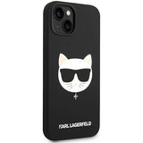 Karl Lagerfeld KLHMP14MSLCHBK iPhone 14 Plus 6.7 "hardcase black / black Silicone Choupette Head Magsafe