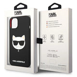 Karl Lagerfeld KLHMP14MSLCHBK iPhone 14 Plus 6.7 "hardcase black / black Silicone Choupette Head Magsafe