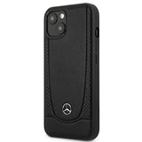 Mercedes MEHCP14MARMBK iPhone 14 Plus 6.7 "black / black hardcase Leather Urban