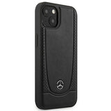 Mercedes MEHCP14MARMBK iPhone 14 Plus 6.7 "black / black hardcase Leather Urban