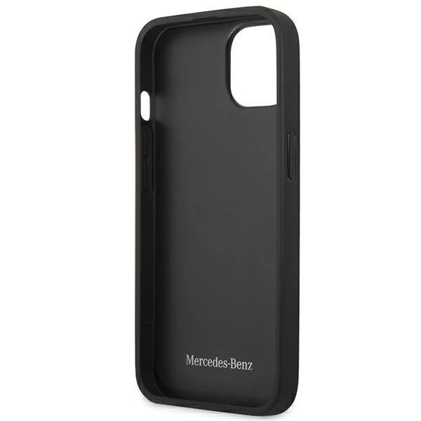 Mercedes MEHCP14MARMBK iPhone 14 Plus 6.7 "black / black hardcase Leather Urban