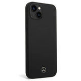 Mercedes Silicone Line case for iPhone 14 Plus - black