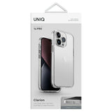Uniq Clarion-hylster til iPhone 14 Pro - gennemsigtige