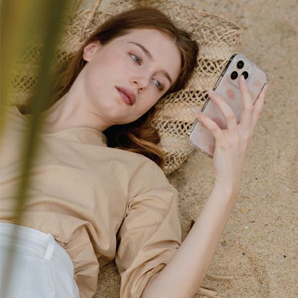 Uniq Coehl Meadow fodtøj til iPhone 14 Plus - pink